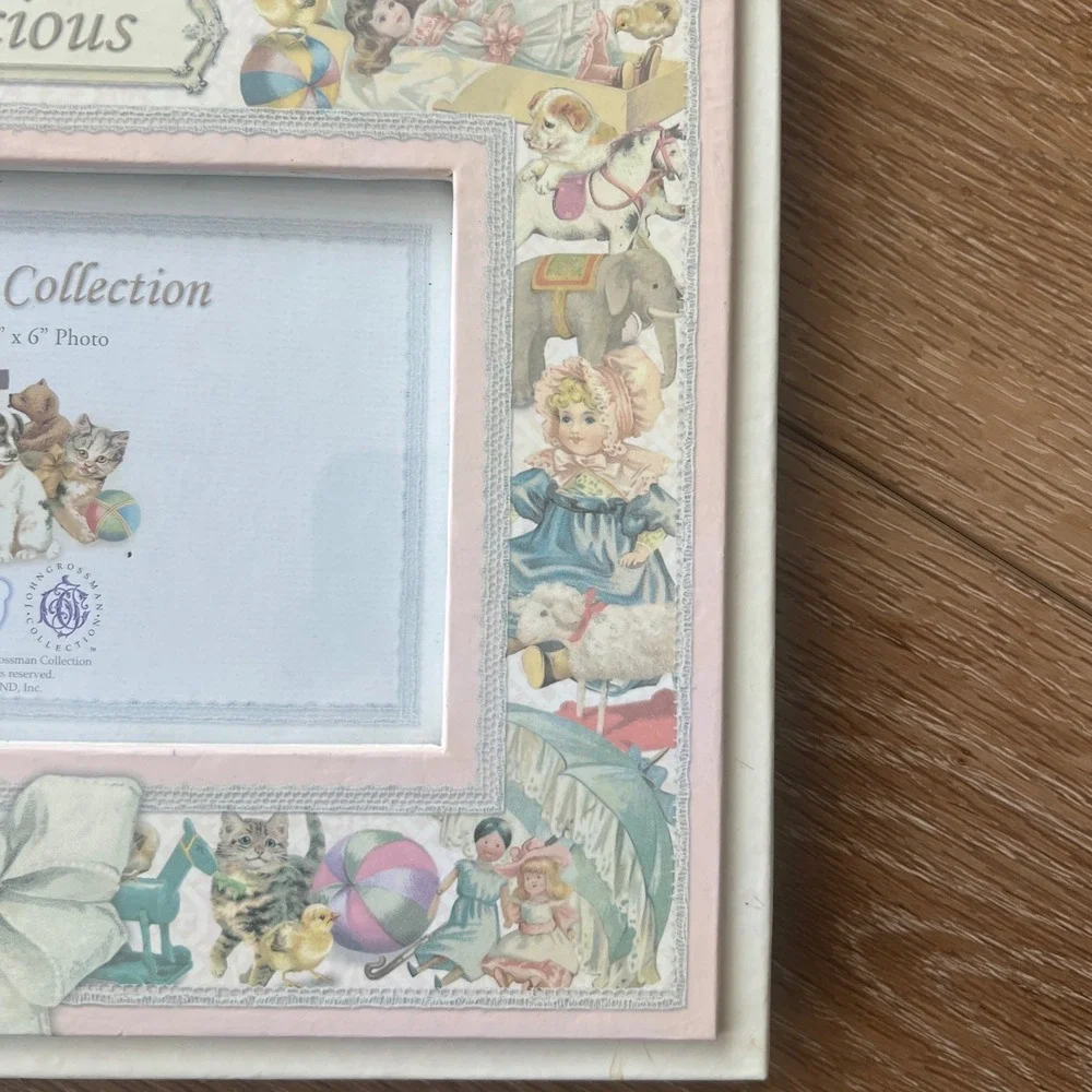 Baby Gund Nursery Collection John Grossman 4x6 Picture Frame Precious Victorian